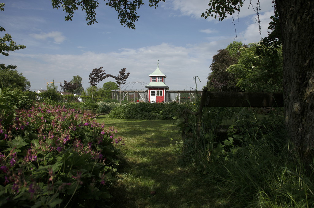 Alter Feuerwehrturm im Garten von Veronika Pitschmann